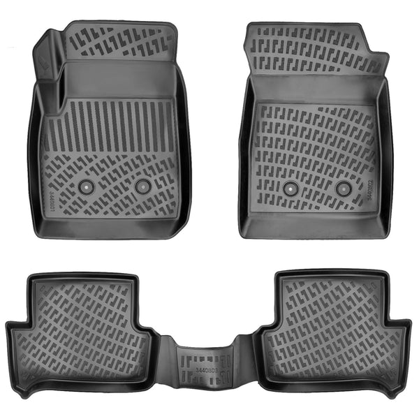 Chevrolet Colorado 2015-2022 Compatible 3D Molded Rubber Floor Mat