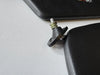 Porsche 964 1984-1988 Compatible Sunvisor Set with Bracket with Mirror Black 2 Pieces