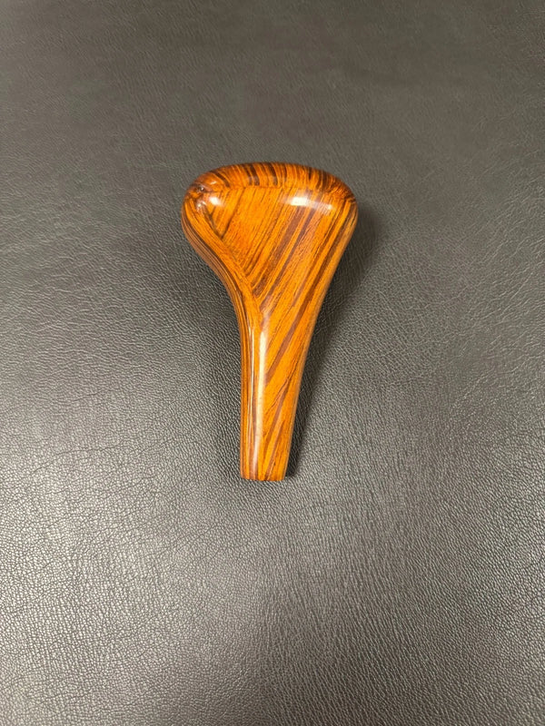Mercedes W126 W201 W108 W110 W/o embl Compatible Manual Transmission Zebrano Shift Knob
