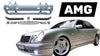 Mercedes W210 E Class 1995-2003 Compatible Front AMG Bumper Set with Fog Lights