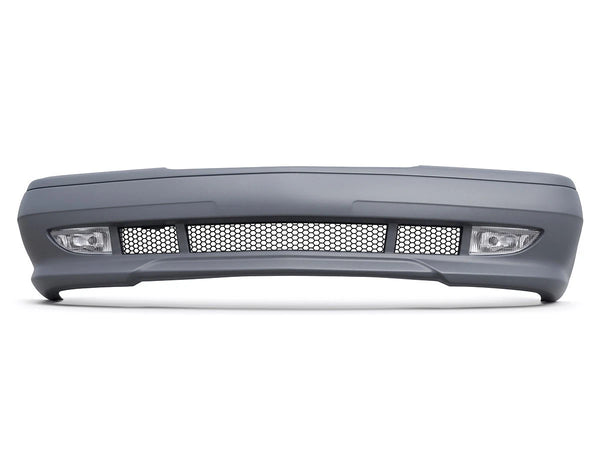 Mercedes W202 1993-2000 With Fog Lights Compatible Front Bumper Amg Type