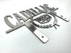 Cadillac Car Club Classic Metal Hot Rod Window Sign Plaque Laser Cut 11x17"