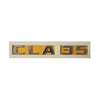Mercedes CLA 35 Compatible Chrome Emblem Label Nameplate Badge A118 817 09 00