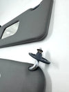 BMW E30 Coupe 325eS 325e 318i 320i 82-94 Compatible Sunvisor Gray Pair