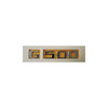 Mercedes G500Compatible Chrome Emblem Label Nameplate Badge A463 817 12 15