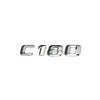 Mercedes C180 Compatible Chrome Emblem Label Nameplate Badge A202 817 12 15