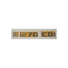Mercedes E270 CDICompatible Chrome Emblem Label Nameplate Badge A210 817 21 15