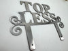 Topless Club Classic Metal Hot Rod Window Sign Plaque Laser Cut 8x10"