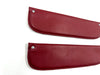 Mercedes W121 190SL 1955-1963 Compatible Sun Visor Set - Burgundy Red Claret