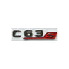 Mercedes C63S Compatible Chrome Emblem Label Nameplate Badge A205 817 61 01
