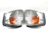 Mercedes-Benz W202 C Class Compatible USA Turn Signal Indicator Set Yellow White Right + Left 2028260743