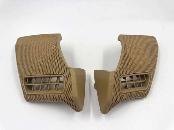Mercedes E Series W210 96-99 Compatible Front Dashboard Speaker Cover Left+Right 2pcs Beige