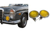 Mercedes W108 W109 W114 W115 W123 Compatible Fog Light Yellow