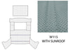 Mercedes W115 W114 Sedan Compatible Roof Ceiling Sky Headliner With Sunroof Fit Light Gray