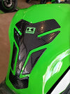 Yamaha MT09 TRACER 2015-2022 Compatible Polyurethane 6D Carbon Fiber Tank Pad Sticker Set 9 Pieces