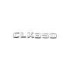 Mercedes CLK 350 Compatible Chrome Emblem Label Nameplate BadgeA209 817 07 15