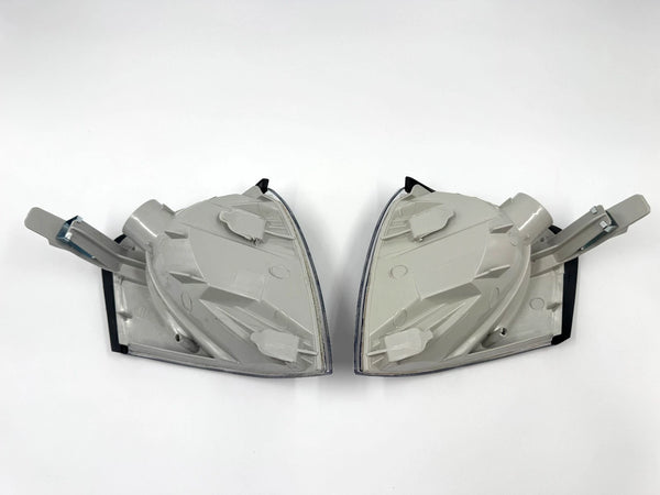 Mercedes-Benz W202 C Class Compatible USA Turn Signal Indicator Set White Right + Left 2028260743