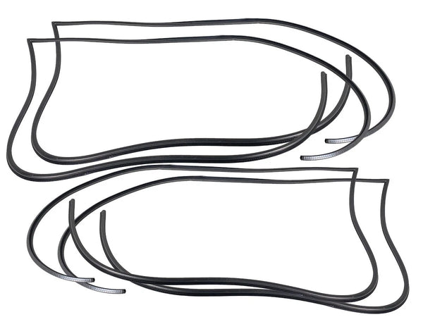 BMW E36 Sedan 4 Doors 1990-2000 Compatible Inner Door and Trunk Lid Rubber Seal 5 pcs