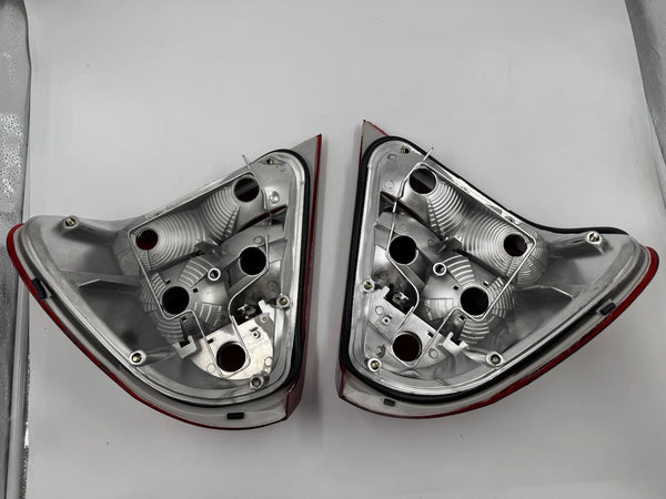 Mercedes W202 1993-2000 Compatible Tail Light Set Dark Red 2028202266
