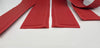 Mercedes W107 SL SLC Compatible Red Color Rubber Door Sill Mats Protection Pair