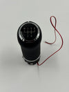 BMW E36 Compatible Manual 5-Speed Illuminated Shift Knob Leather OEM 25117896031