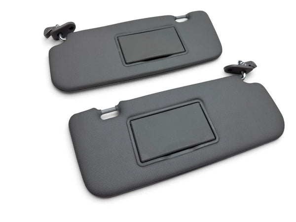 Hyundai Accent Blue 2012-2018 Compatible Sun Visor Set Gray
