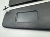 BMW E30 Sedan 320i Compatible Sunvisor Black Pair with Vanity Mirror Cover