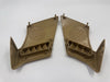 Mercedes E Series W210 96-99 Compatible Front Dashboard Speaker Cover Left+Right 2pcs Beige
