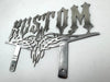 Kustom Club Classic Metal Hot Rod Window Sign Plaque Laser Cut 8x12"