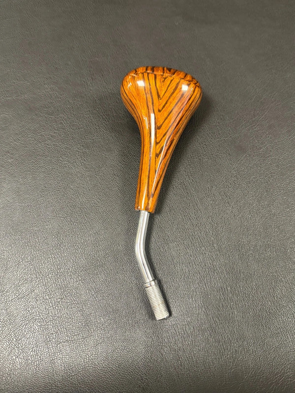 Mercedes W124 W126 W201 W202 Compatible Zebrano Automatic Gear Shift Knob without Emblem