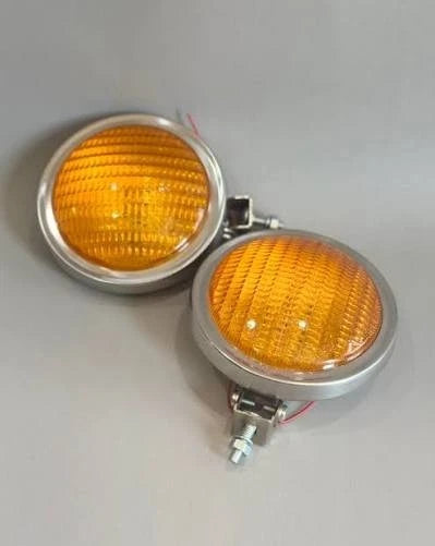 Mercedes W108 W109 W114 W115 W123 Compatible Fog Light Amber