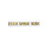 Mercedes SLK 250CDI Compatible Chrome Emblem Label Nameplate Badge A172 817 02 15