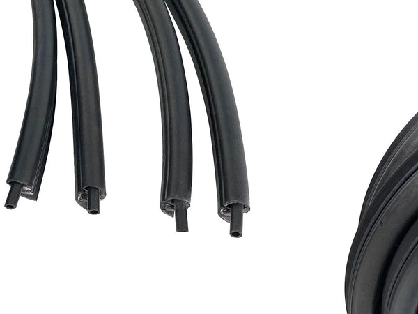 BMW E36 Sedan 4 Doors 1990-2000 Compatible Inner Door and Trunk Lid Rubber Seal 5 pcs