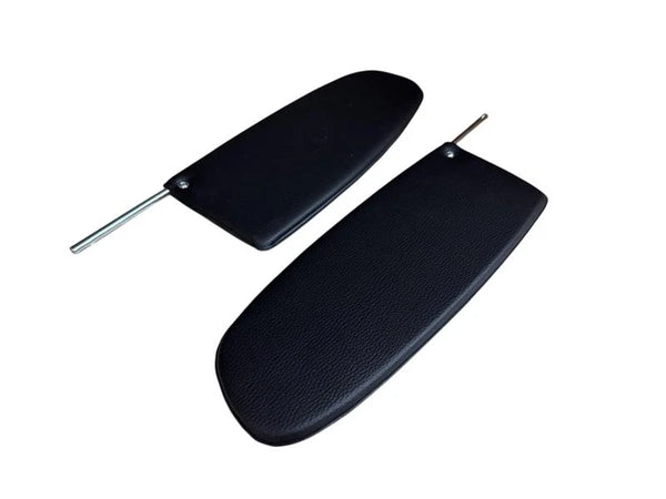 Volkswagen Karmann Ghia Convertible Sedan 1958 - 1964 Compatible Black Color Sunvisor