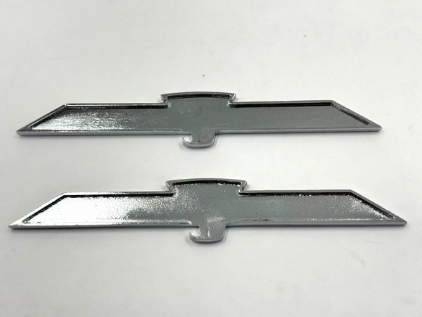 Ford Thunderbird 70's Compatible Decorative Tail Emblem Ornament Badge Black 2pcs
