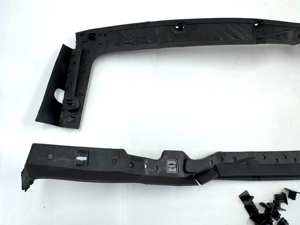 Mercedes W124 C124 S124 Compatible Hood Under Sealing Rubber 2pc