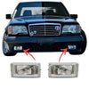 Mercedes W124 AMG Gen1 Compatible Front Bumper Fog Light Set A2018200156