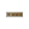 Mercedes E220Compatible Chrome Emblem Label Nameplate Badge A124 817 55 15