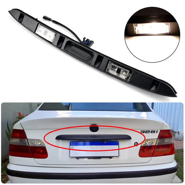 BMW E46 Sedan 323i 325i 328i 330i Compatible Trunk Lid Grip with Key Button 51137170966