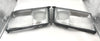 Mercedes-Benz W124 93-95 Compatible Headlight Glass With Frame Right + Left Set