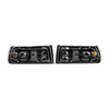 BMW E30 1988-1991 Compatible Tail Light Set Red Clear MHW