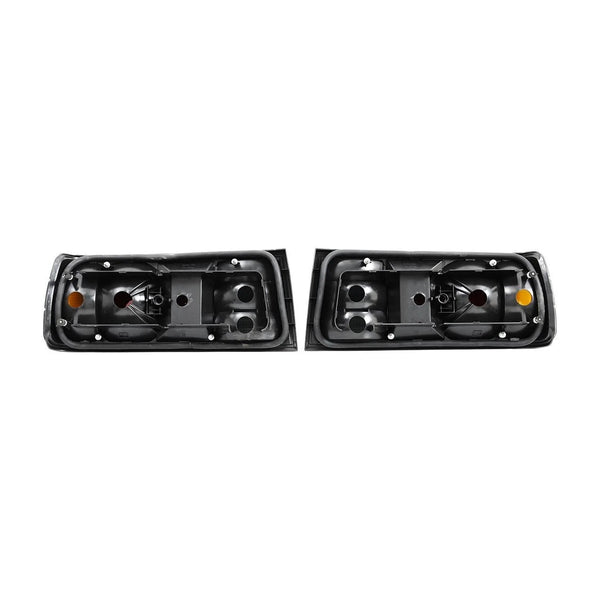 BMW E30 1988-1991 Compatible Tail Light Set Red Clear MHW
