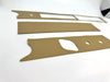 Porsche 911 912 1969-1973 CompatibleBasket Weave Fascia Vinyl Set Dash Beige