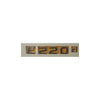 Mercedes E220 DCompatible Chrome Emblem Label Nameplate Badge A213 817 57 00