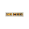 Mercedes CL420 Compatible Chrome Emblem Label Nameplate Badge A140 817 39 15