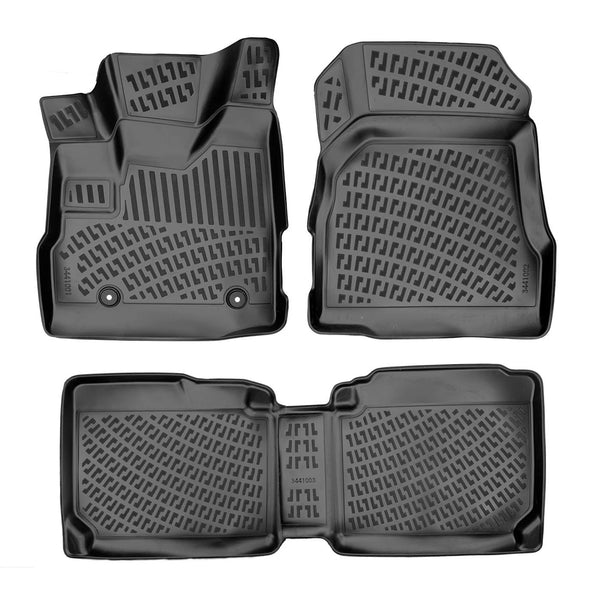 Chevrolet Equinox 2010-2017 Compatible 3D Molded Rubber Floor Mat