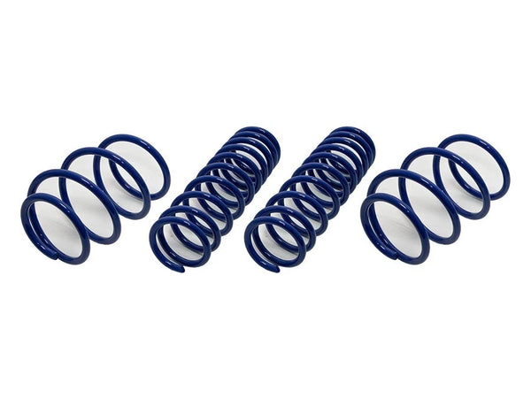 Bmw E39 95-04 Blue 4pcs Compatible Sport Lowering Coil Spring Suspension Upgrade Set