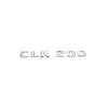 Mercedes CLK 200 Compatible Chrome Emblem Label Nameplate Badge A208 817 01 15