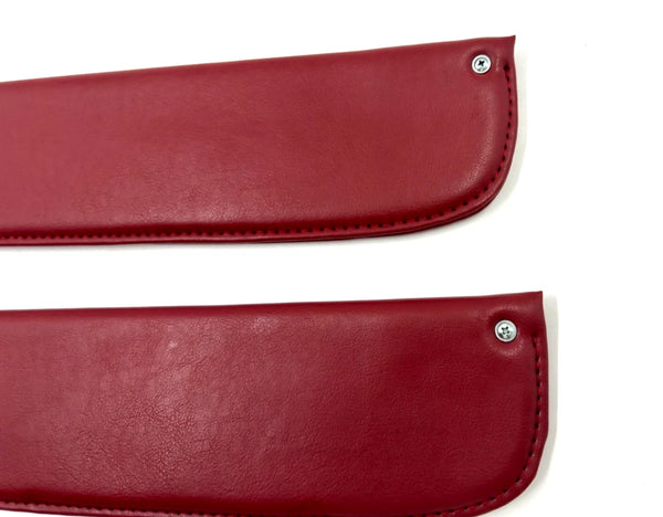 Mercedes W121 190SL 1955-1963 Compatible Sun Visor Set - Burgundy Red Claret