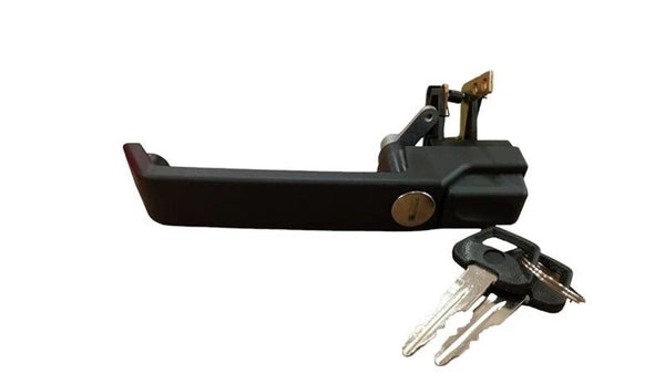 Land Rover Defender 2002- LR066530 Compatible Front Left Door Outer Handle and Lock Key